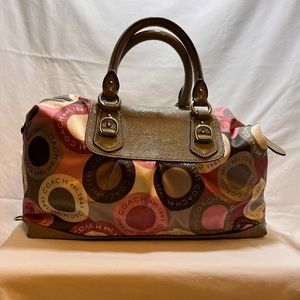 Used Authentic Coach Ashley Snaphead satchel